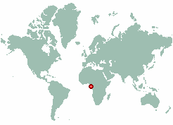 Afan in world map